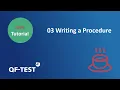 Out of Date Tutorial QF-Test Java GUI Testing Chapter 03 - Writing a Procedure