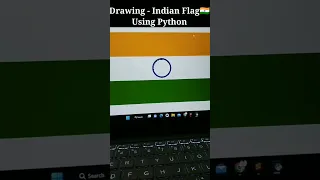Drawing Indian Flag Using Python