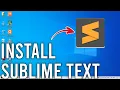 How to Download Sublime Text on PC or Laptop - Tutorial