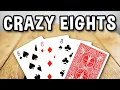 How to play CRAZY EIGHTS card game rules instructions and gameplay Spielregeln TV