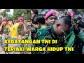 Download Lagu MOMEN PASUKAN KHUSUS TNI DI SAMBUT SORAK SORAI WARGA  DEMONSTRAN