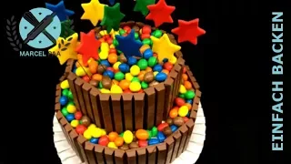 KIT KAT & CHOCOLATE CAKE - HOW TO DO VIDEO. 