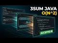 3Sum LeetCode 15 Two-Pointer Approach Java Solution Detailed Explanation