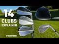 Golf Clubs Explained for Beginners - What are the 14 clubs in a golf bag