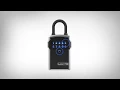 Bluetooth Lock Box - How to Open the Door and Remove the Shackle