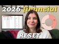 Lagu 2026 FINANCIAL RESET | setting up my annual budget tracker \u0026 preparing for a new year 🍾