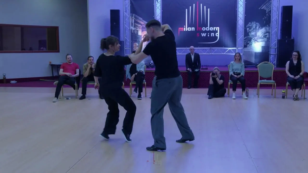 Rolf Eirik Hegrand & Sara Mouchon - 4th place All-Stars Jack&Jill Finals - Milan Modern Swing 2024