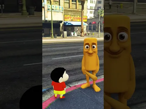 Tung Tung Sahur Beats Shinchan😱😰#gta5 #gta #shorts #shinchan #tungtungtungsahur #doreamon #gaming