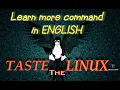 LINUX Commands Basic Linux Commands Linux Tutorials for Beginners - more command TASTETHELINUX