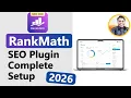 Rank Math SEO Plugin Install Complete Setup 2026 Rank Math SEO Complete Configuration Hindi