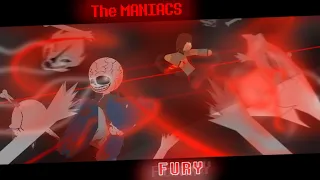 the maniacs fury insanity sans vs chara 