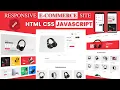 Ecommerce Website Using HTML CSS JavaScript How To Build 100 Responsive Ecommerce Site