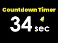 34 second Countdown Timer with Alarm