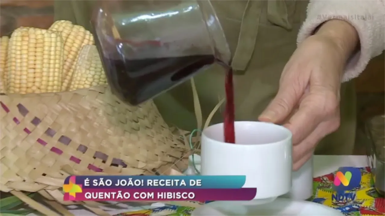Receita de quentão com hibisco