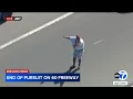 Driver taken into custody after wild high-speed chase through SoCal