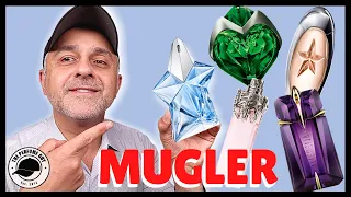 MUGLER FEMININE FRAGRANCES RANKED MUGLER ANGEL ANGEL MUSE ALIEN WOMANITY AURA