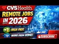 Work From Home at CVS Before These Positions Fill Up