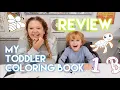 5 yr old reviews my NEW Toddler Coloring Book OUT NOW