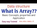 what is Array data structure array in