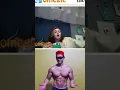 Girl's Reactions to Muscles Omegle |  \