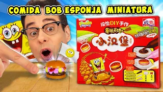 Hago HAMBURGUESAS DULCES MINIATURA de BOB ESPONJA 🍔 | El Gallinero de Mike
