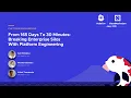 From 165 Days To 30 Minutes Breaking Enterprise Silos With A Nishijima M Okamura K Yamamoto