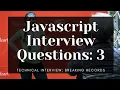 Javascript Interview Questions Breaking Records from HackerRank