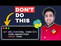 20 Python Mistakes I See Beginners Make Every Day