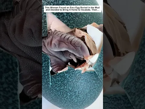 This Woman Found an Emu Egg in the Mud and Took It Home, and Then…