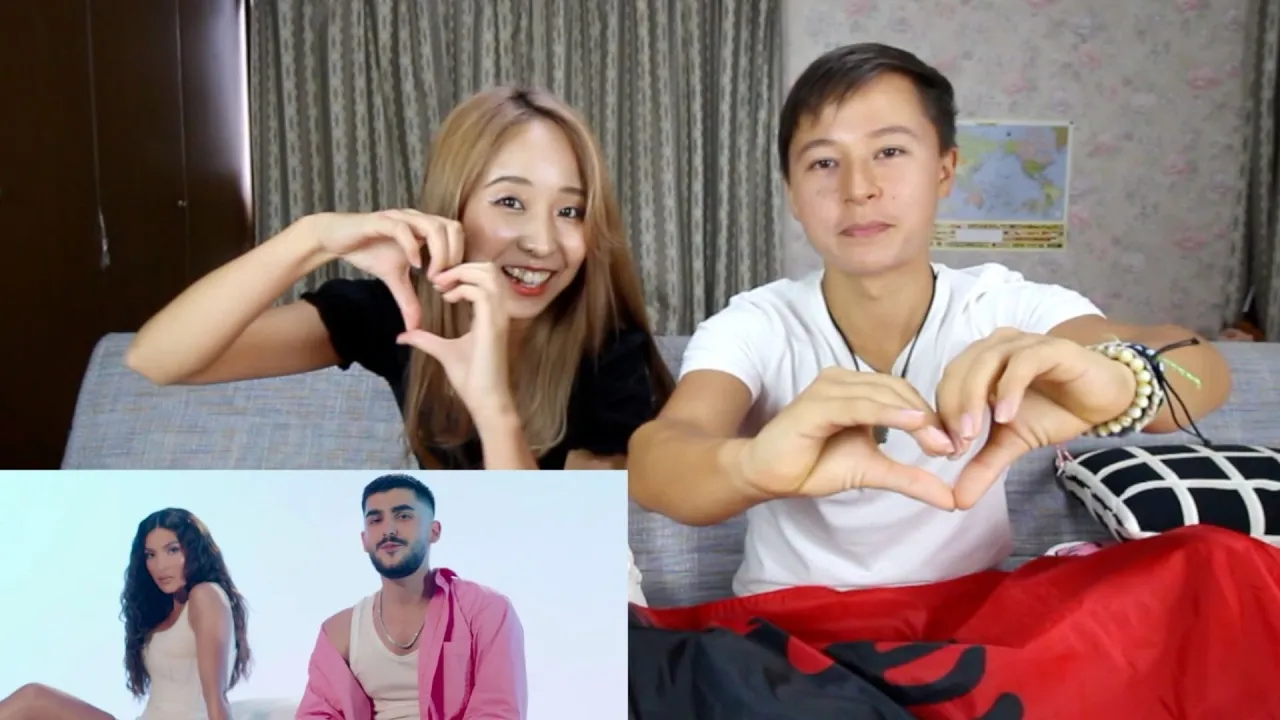 Japanese React to Albanian music, Dy Zemra |  Nora Istrefi,  Butrint Imeri