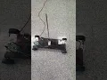 Inverted pendulum balancing on cart