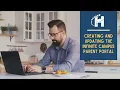 Creating and Updating Infinite Campus Parent Portal