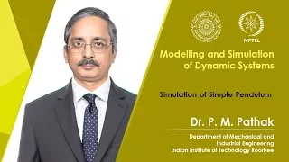 Simulation of simple pendulums
