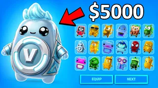 Upgrading Fortnite Accounts With EVERY Sprite For 24 Hours!