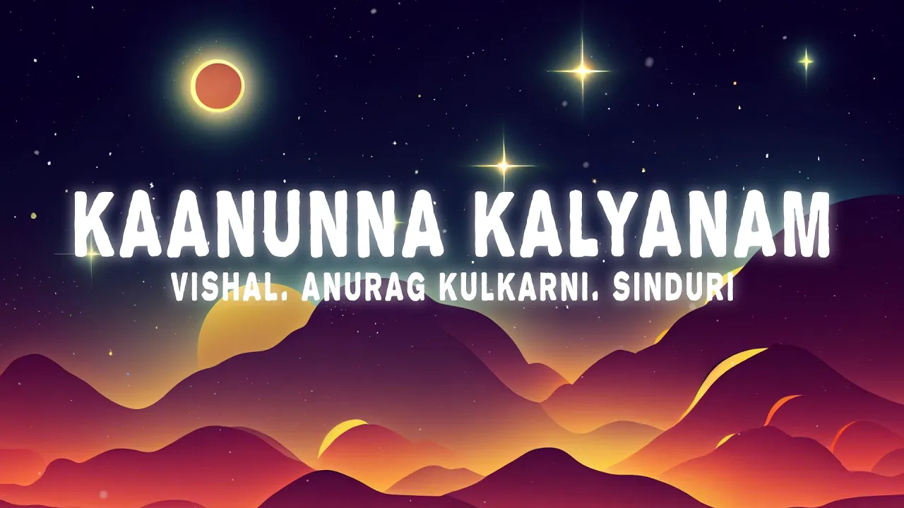 Vishal Chandrashekhar - Kaanunna Kalyanam (Lyrics) Anurag Kulkarni, Sinduri Vishal | Sita Ramam Vishal Chandrashekhar - Kaanunna Kalyanam (Lyrics) Anurag Kulkarni, Sinduri Vishal | Sita Ramam