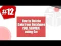 12 C Tutorial Tagalog - How to Delete data from Database using C