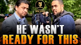 he tried to mock islam instant regret mansur speakers corner