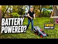 EWORK 40V Battery Powered Cordless Lawn Mower Unboxing and Review