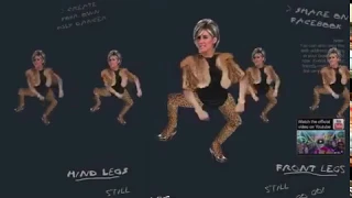 QVC host Shawn Killinger doing the Skunky Dance