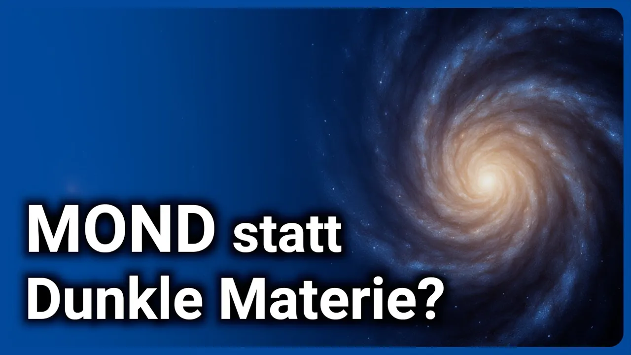 Keine Dunkle Materie? • MOND: Bullet Cluster, Rotationskurven & Zwerggalaxien | Marcel Pawlowski