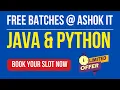Join Our Free Java Python Programming Batches Ashok IT