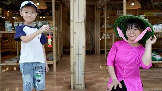 Chị Thanh Và Minh Triết Lần Đầu Về Thăm Quê Bác ❤ BIBI TV ❤