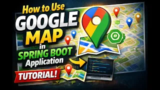 How to use google map in Spring Boot Application google map with spring boot
