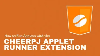 How to run Applets with the CheerpJ Applet Runner extension