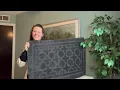 Review of DEXDE Indoor Door Mat 24 x36 Non-Slip Indoor Doormat Absorbent Resist Dirt