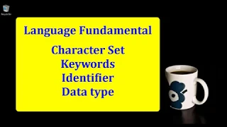 Complete Java Tutorial - Session 5 Keywords Identifier Datatype