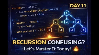 Day 11 RECURSION in Python The Concept That Makes or Breaks Every Programmer Python with PA1