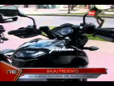 Bajaj presentó su nuevo modelo de motocicleta
