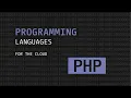 PHP Programming Languages for the Cloud