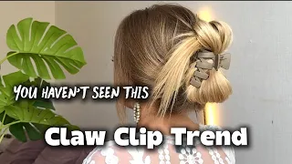 VIRAL CLAW CLIP HAIRSTYLE You’ve NEVER Seen Before! 😱 The Trend Everyone Is Trying